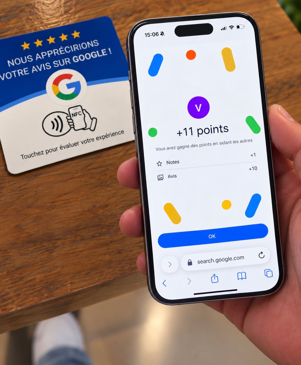 Validation après publication de l’avis Google